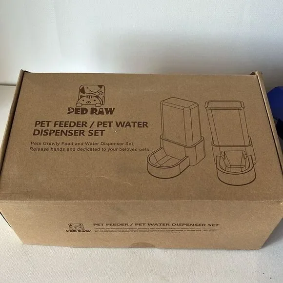 PED PAW Dogs and Cats Automatic Feeder and Water Set - Picture 7 of 7